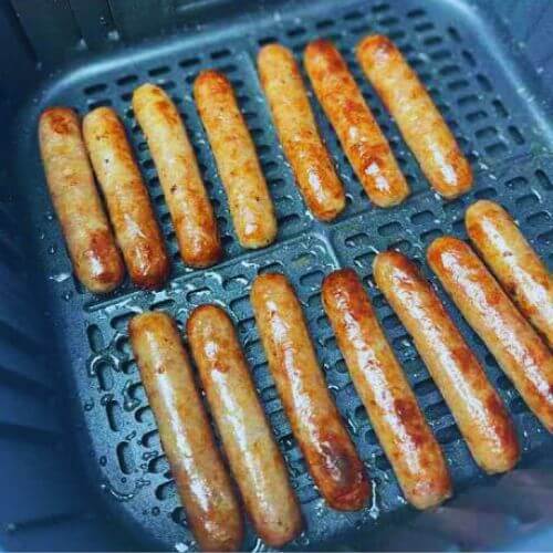 What Temperature to Cook Smoked Sausage in Air Fryer